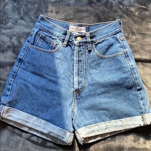 Guess by Georges Marciano high waist denim shorts